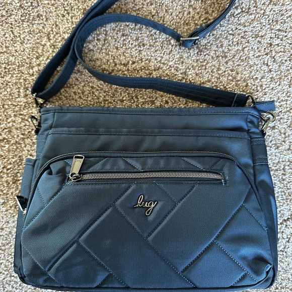 Lug shimmy LE crossbody in indigo ultra X - Picture 2 of 6